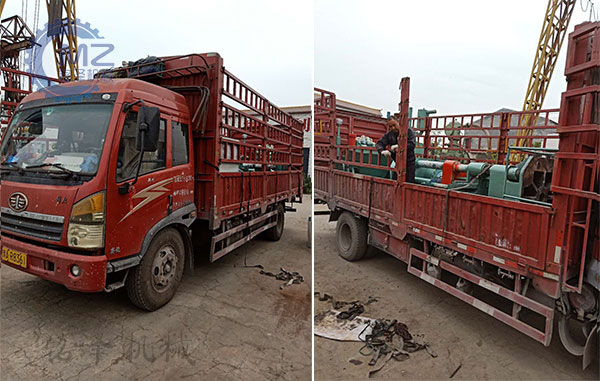 四川400噸全自動(dòng)魚(yú)餌壓塊機(jī)發(fā)貨現(xiàn)場(chǎng)